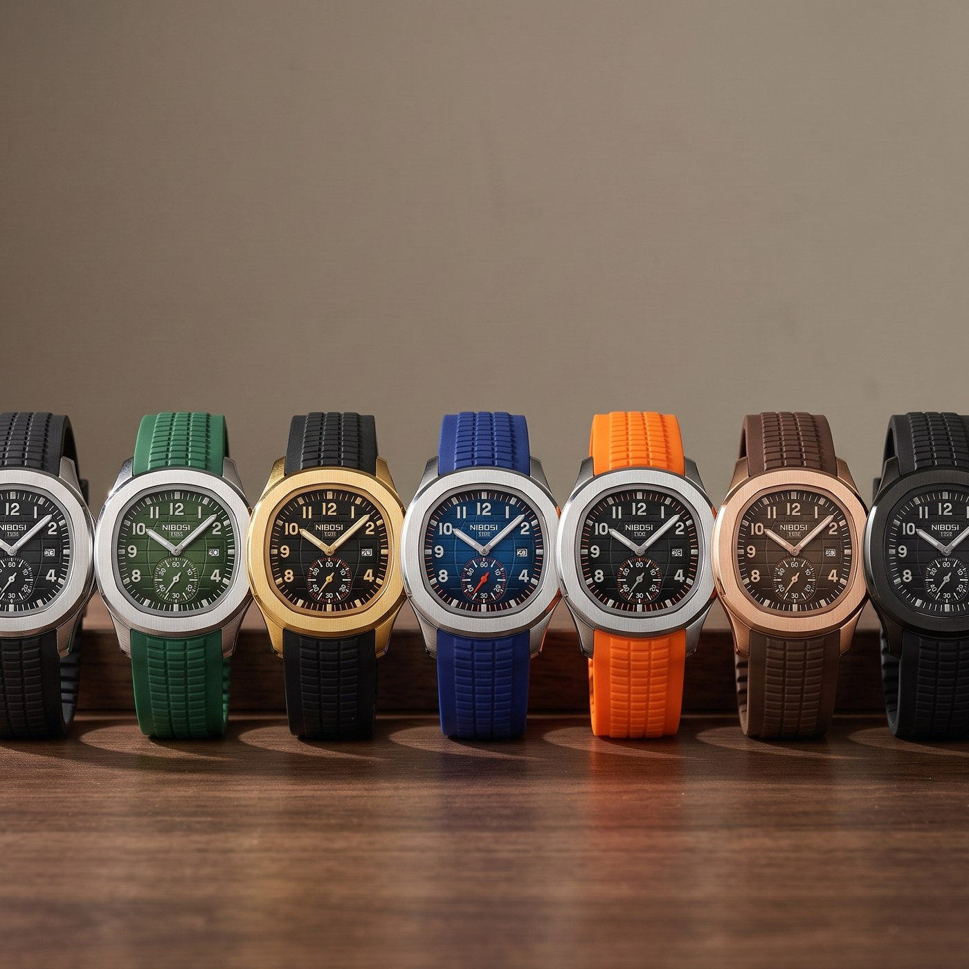 Seven Colours. One Silhouette.